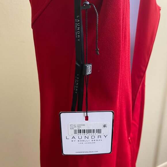 Size 12  Red Cocktail dress  from LAUNDRY by Shelli Segal - Picture 3 of 8
